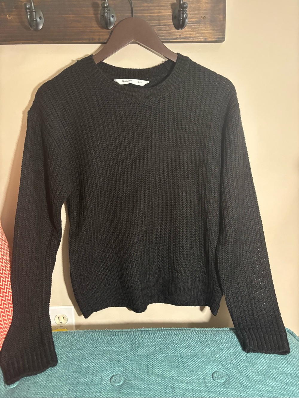 Women’s Bluenotes Crewneck Knit Sweater - Black